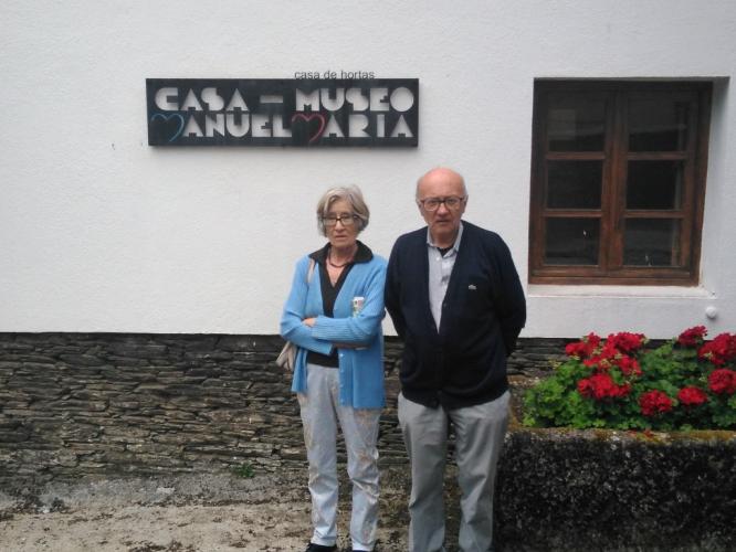 A visita á Casa-Museo resultoulles de interese a estes veciños de Lugo