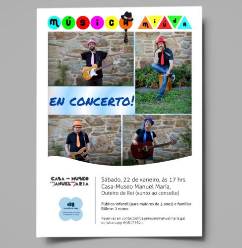 Concerto de Música Miúda para as crianzas e as súas familias