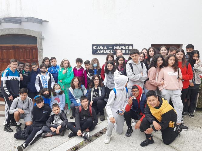 O IES Leiras Pulpeiro escolleu a Casa-Museo para a excursión de fin de curso co seu alumnado de primeiro da ESO