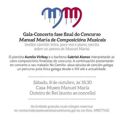 Gala-Concerto do Concurso Manuel María de Composicións Musicais