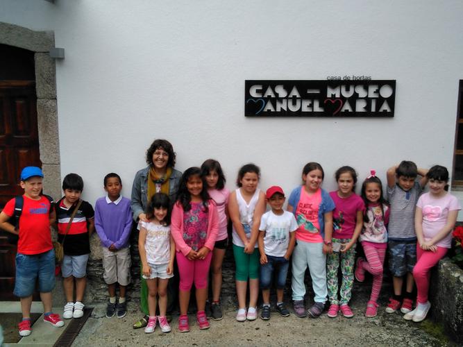 A asociación cultural A Cepa de Cangas, o CPI de Castroverde e o Colexio Maristas de Lugo os últimos en visitaren a Casa-Museo