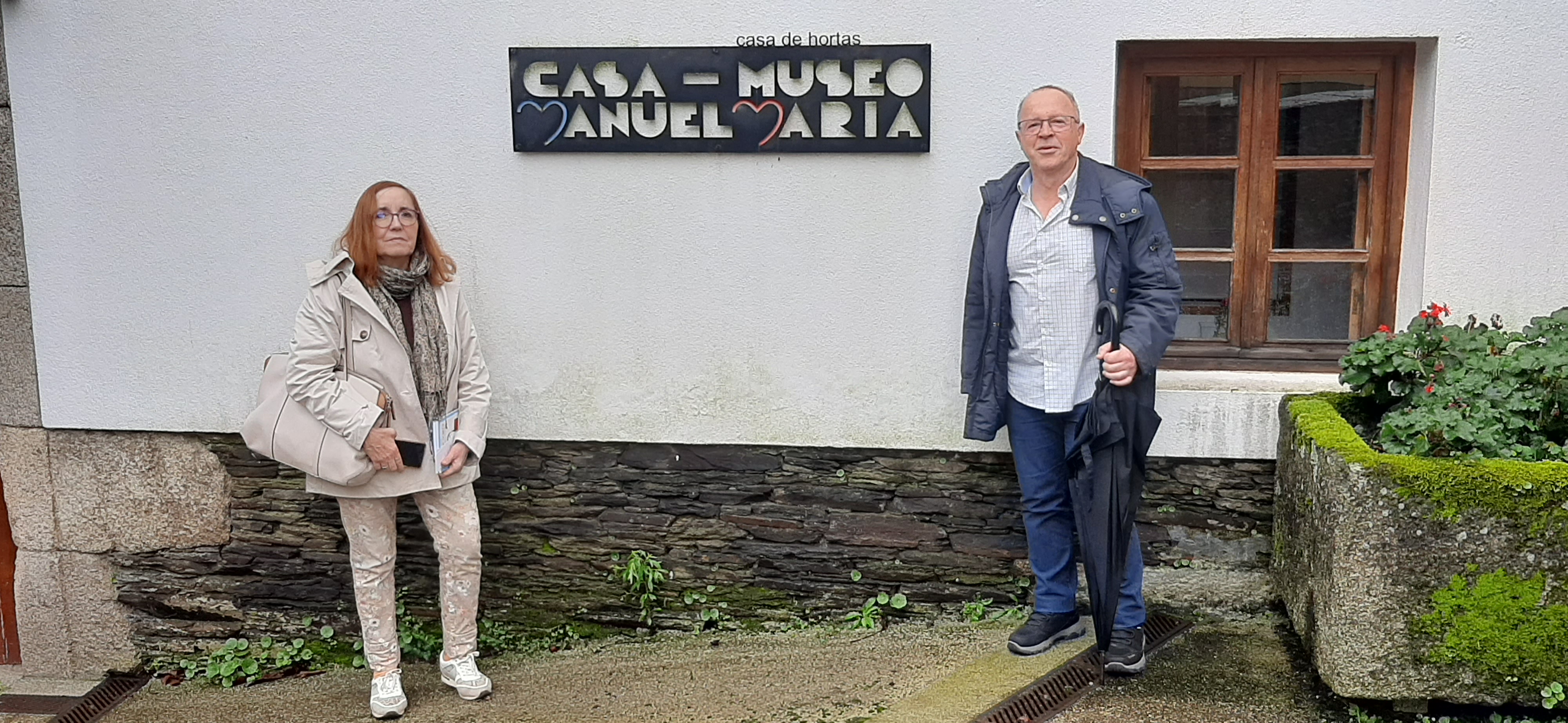 De Noia e A Pobra veu este casal para ver a Casa-Museo Manuel María
