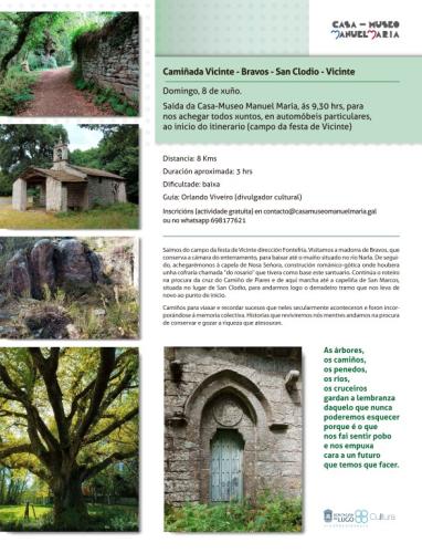 Este domingo, camiñada por Vicinte