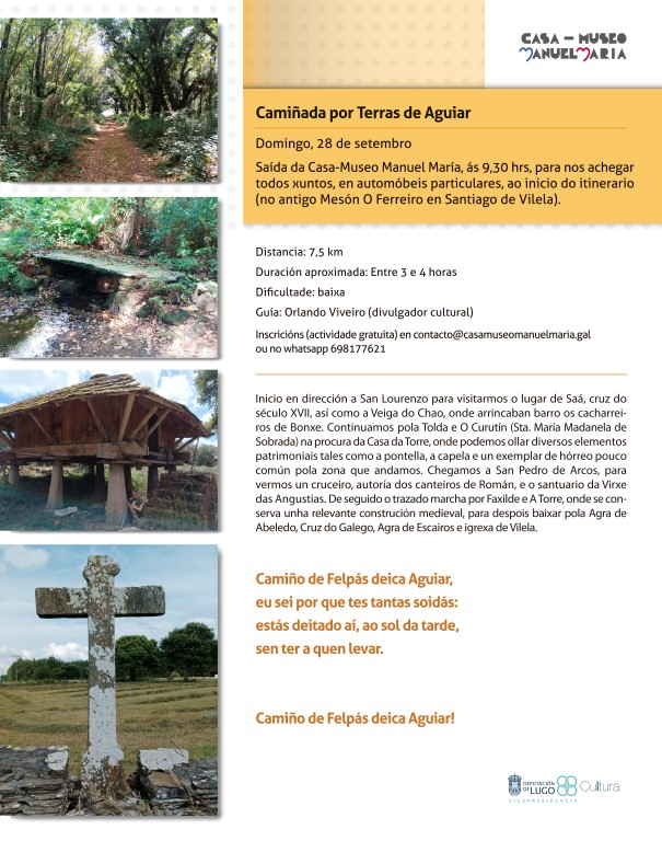 Camiñada por Terras de Aguiar